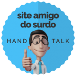 Selo site amigo do surdo Hand Talk